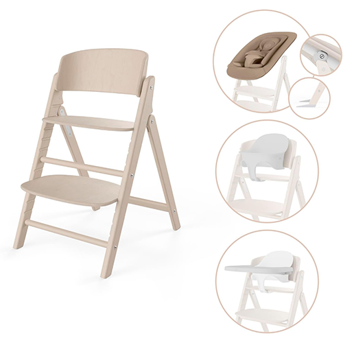 Cybex Gold Seggiolone 4in1 Click&Fold Light Natural
